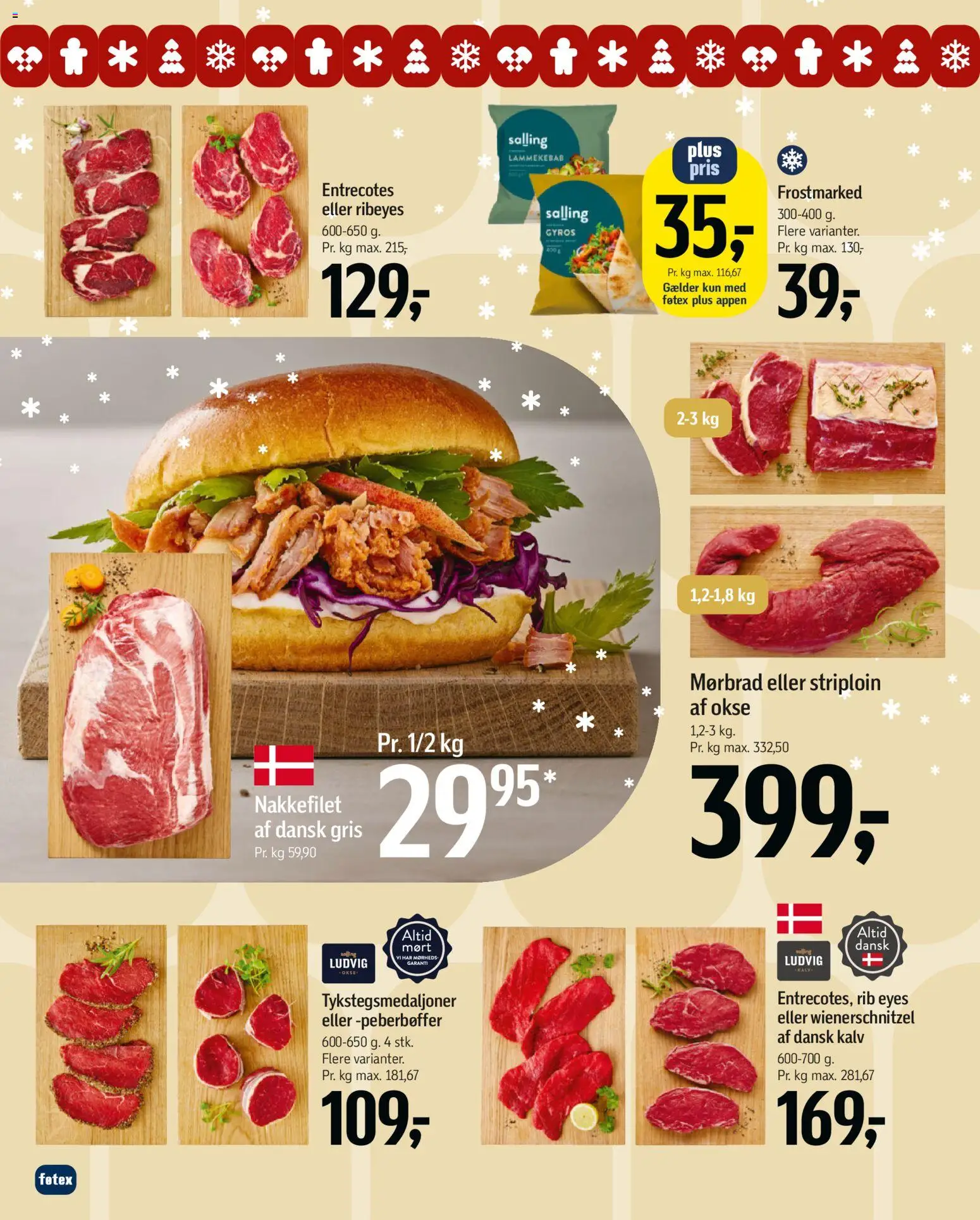 Føtex tilbudsavis – gyldig fra 28.11.2025 | Side: 29 | Produkter: Nakkefilet