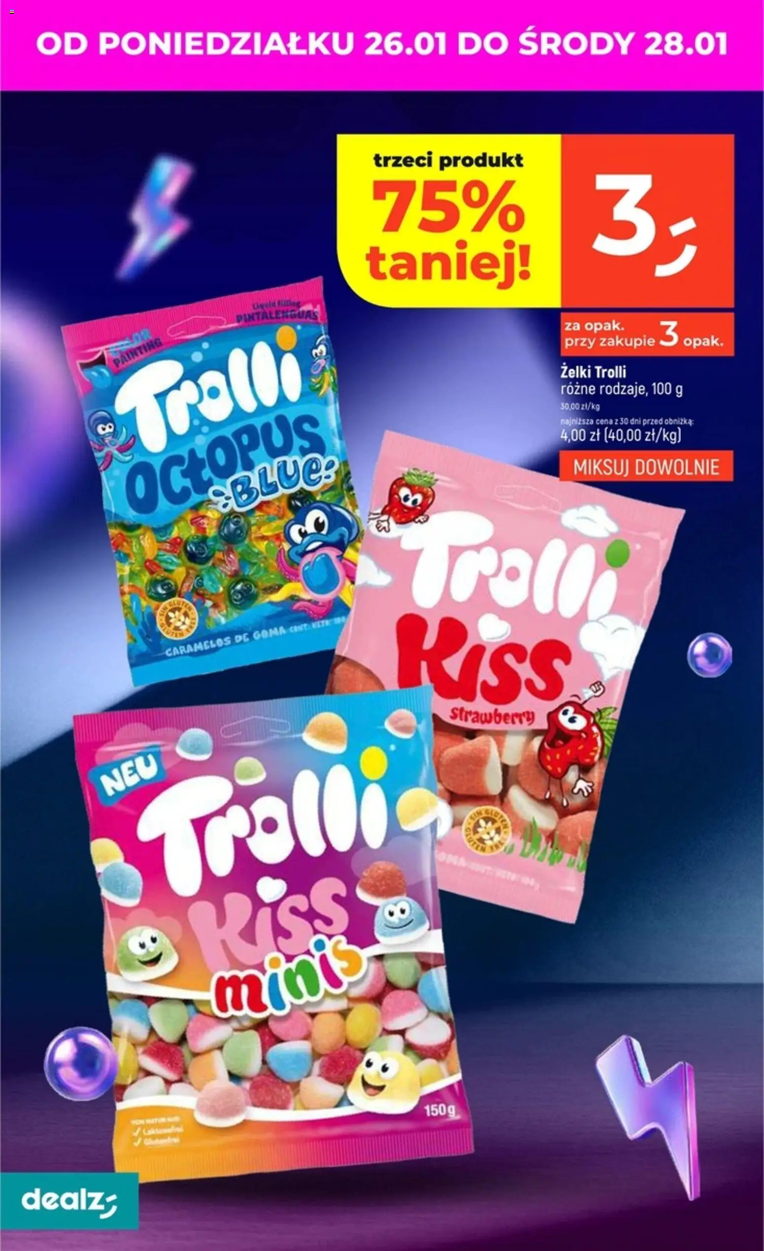 Dealz Gazetka od 22.01.2026 | Strona: 36 | Produkty: Żelki