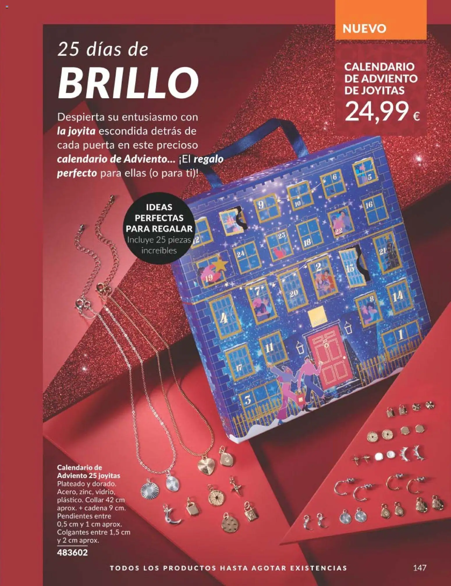 Catálogo AVON campaña 11 Black Friday │ válido desde el 01.11.2025 | Página: 147 | Productos: Pendientes