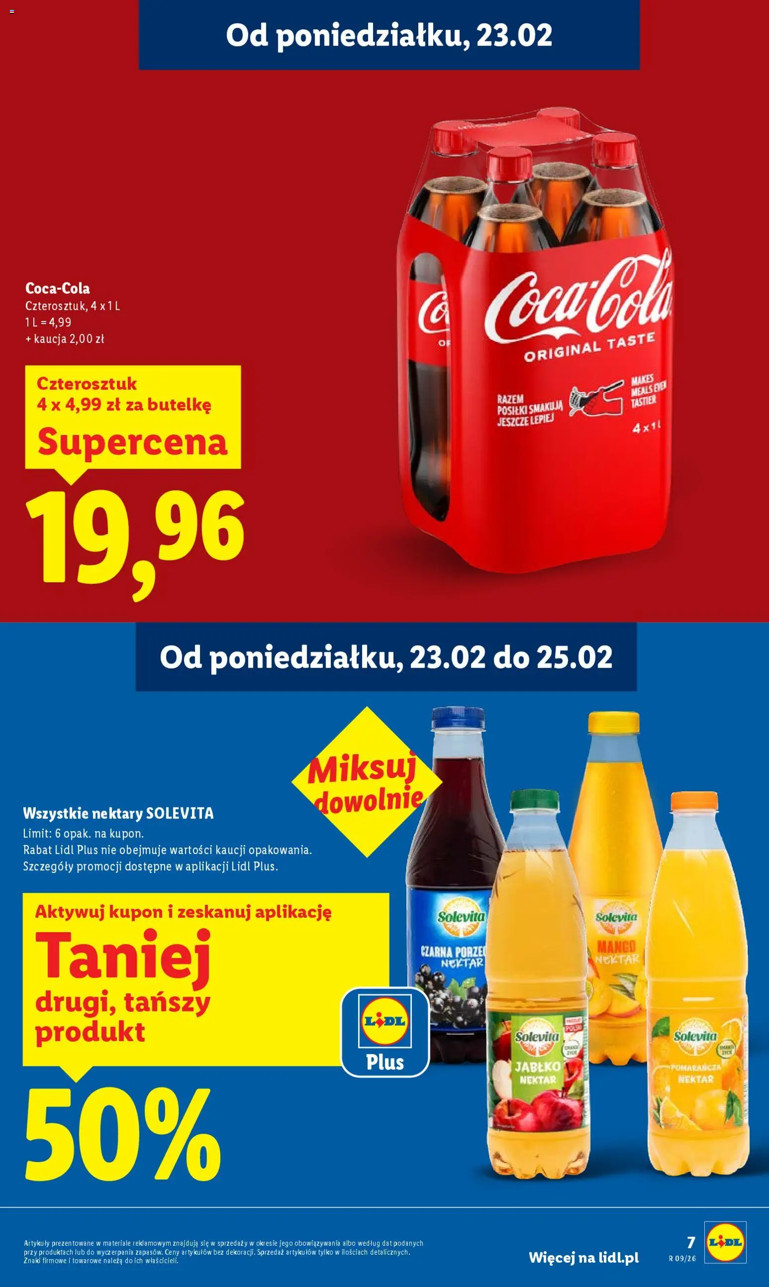 Lidl Polsko leták od 23.02.2026 | Strana: 7 | Produkty: Mango, Solevita