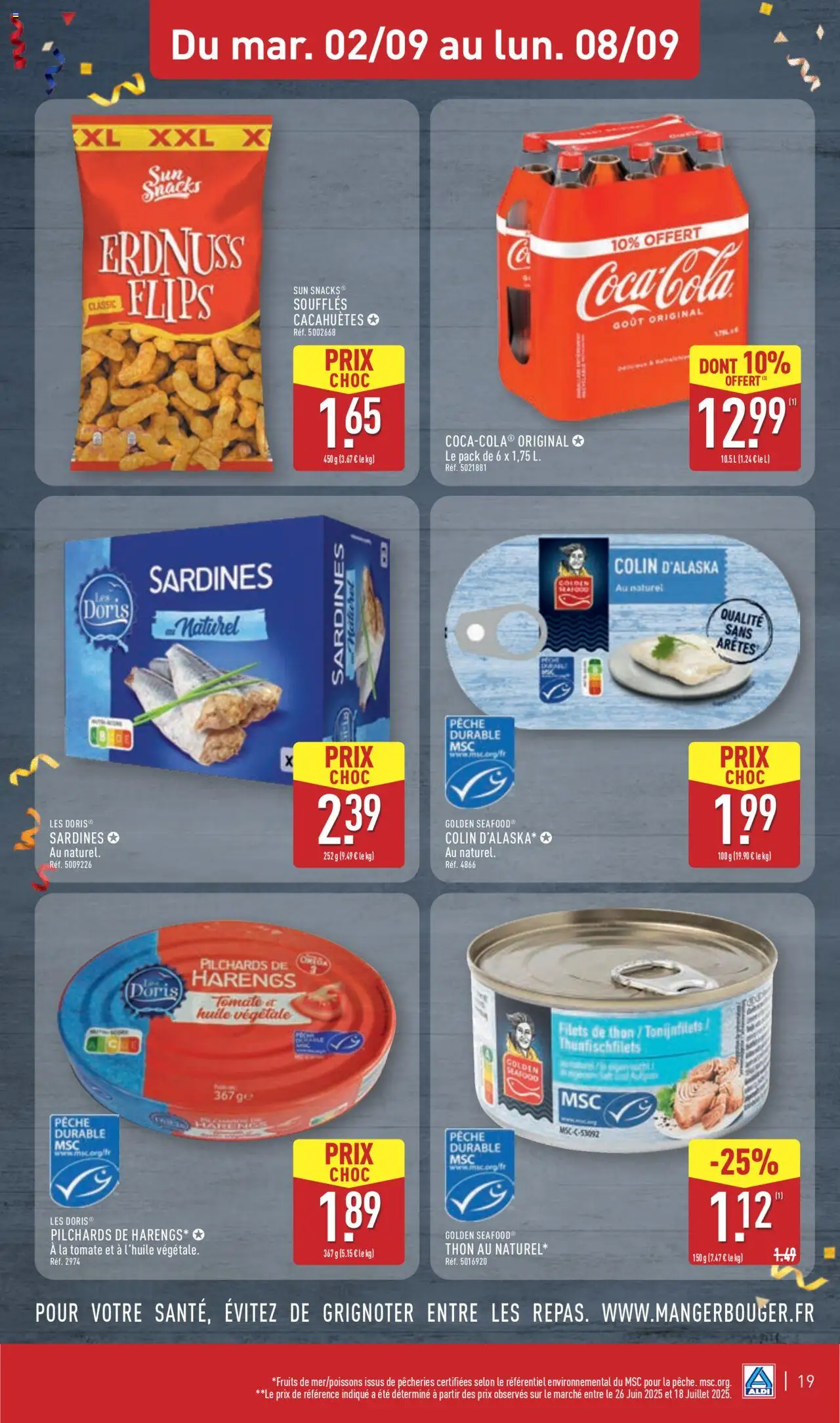  | Page: 22 | Produits: Pêche, Sardines, Thon, Huile