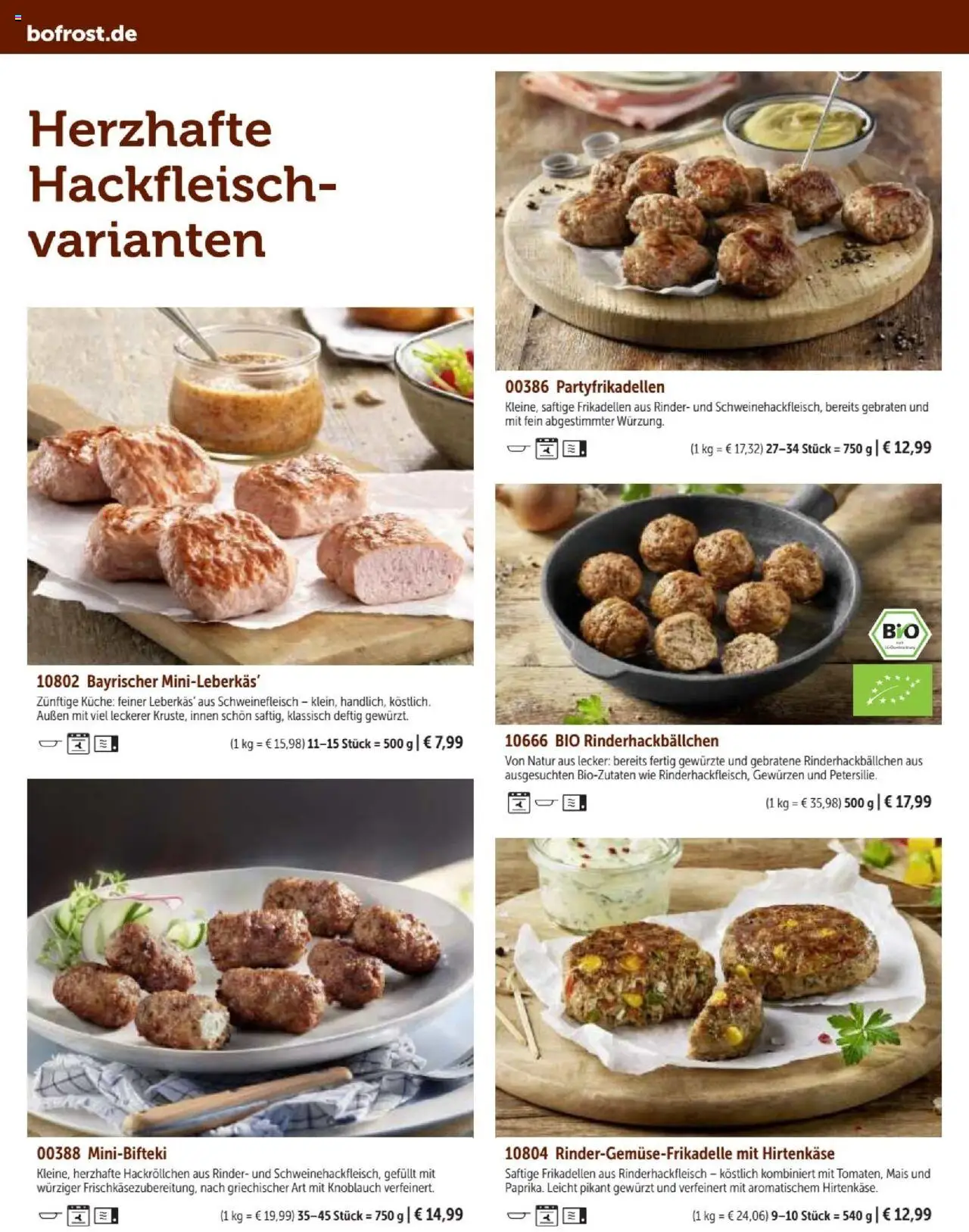 Bofrost Katalog – gültig ab 07.09.2025 | Seite: 78 | Produkte: Küche, Knoblauch, Schweinefleisch, Hackfleisch