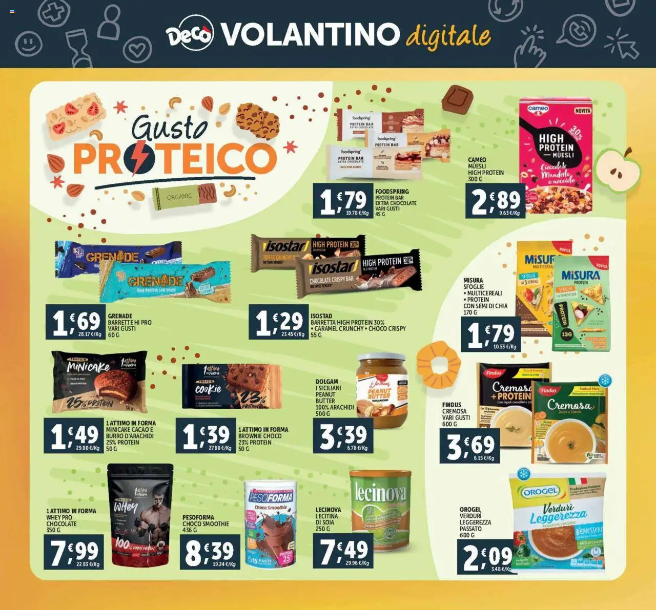 Volantino Decò del 03.10.2025 | Pagina: 32 | Prodotti: Burro, Mandorle, Barretta, Cacao
