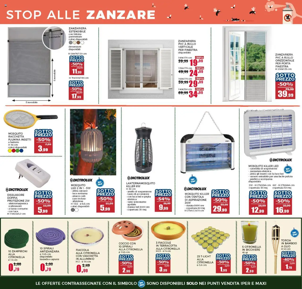 Volantino Happy Casa del 04.06.2025 | Pagina: 15 | Prodotti: Zanzariera elettrica, Zanzariera, Anello, USB