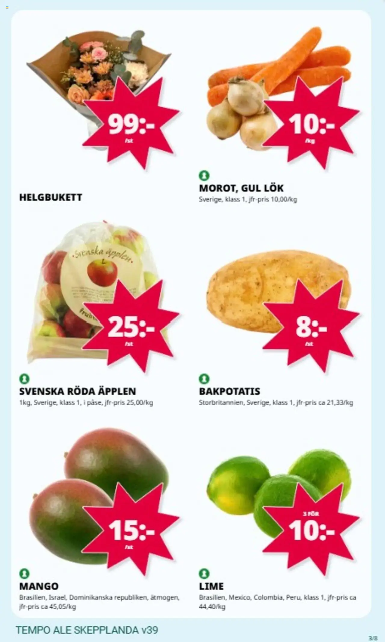 Tempo reklamblad aktuell från 22.09.2025 | Sida: 3