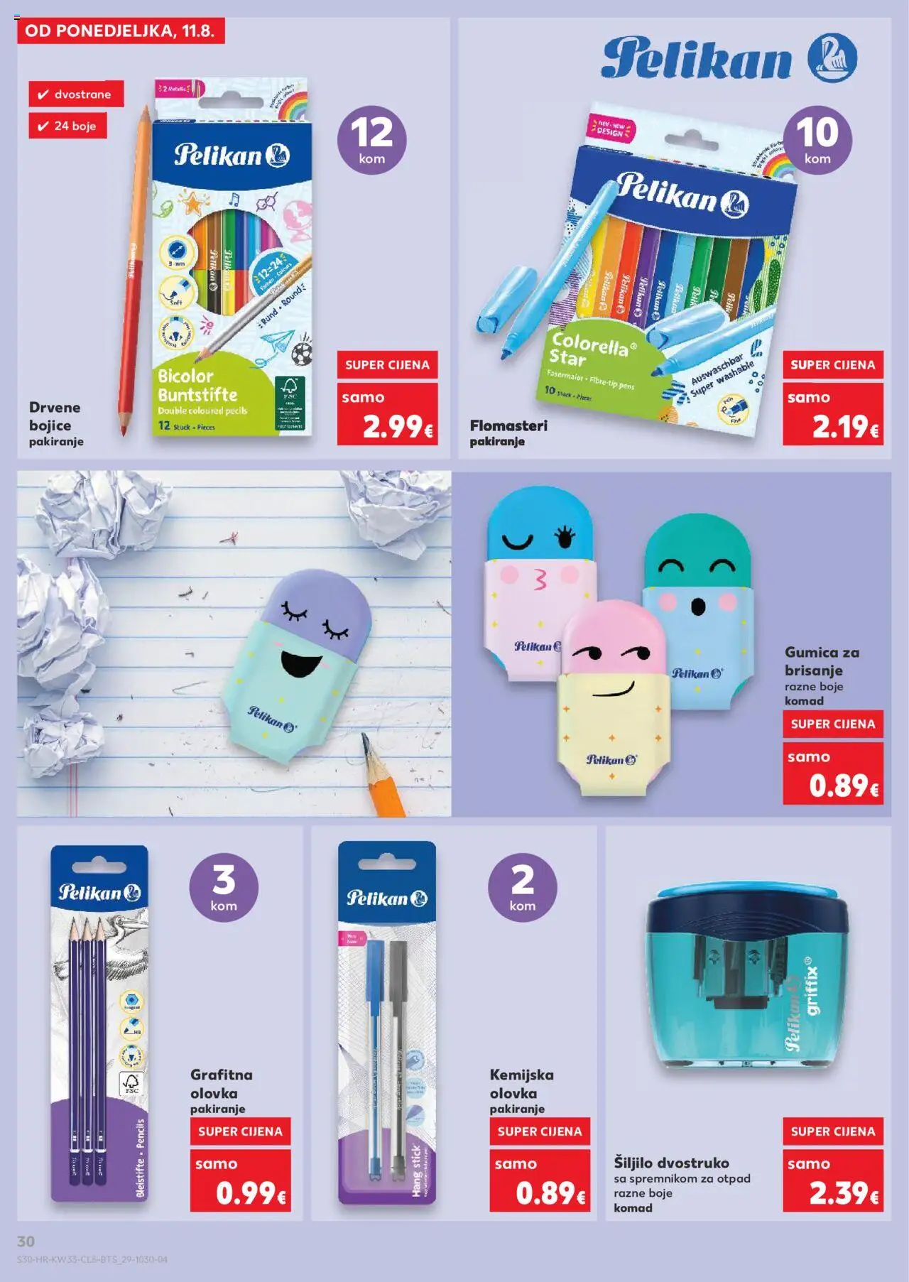 Kaufland HR akciós ujság - amely érvényes a következő dátumtól: 11.08.2025 | Oldal: 30
