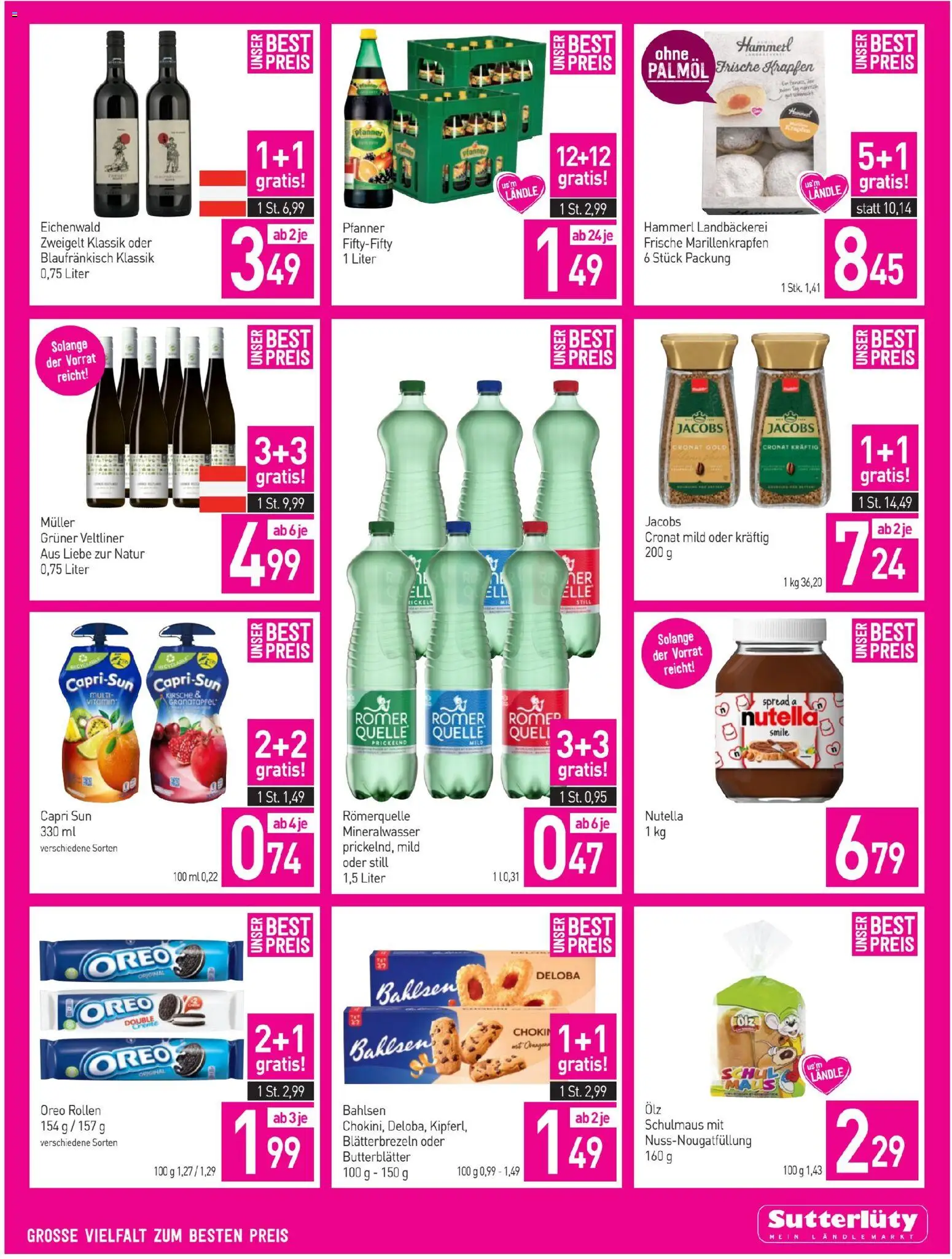 Sutterlüty Flugblatt gültig ab 15.01.2026 | Seite: 3 | Produkte: Maus