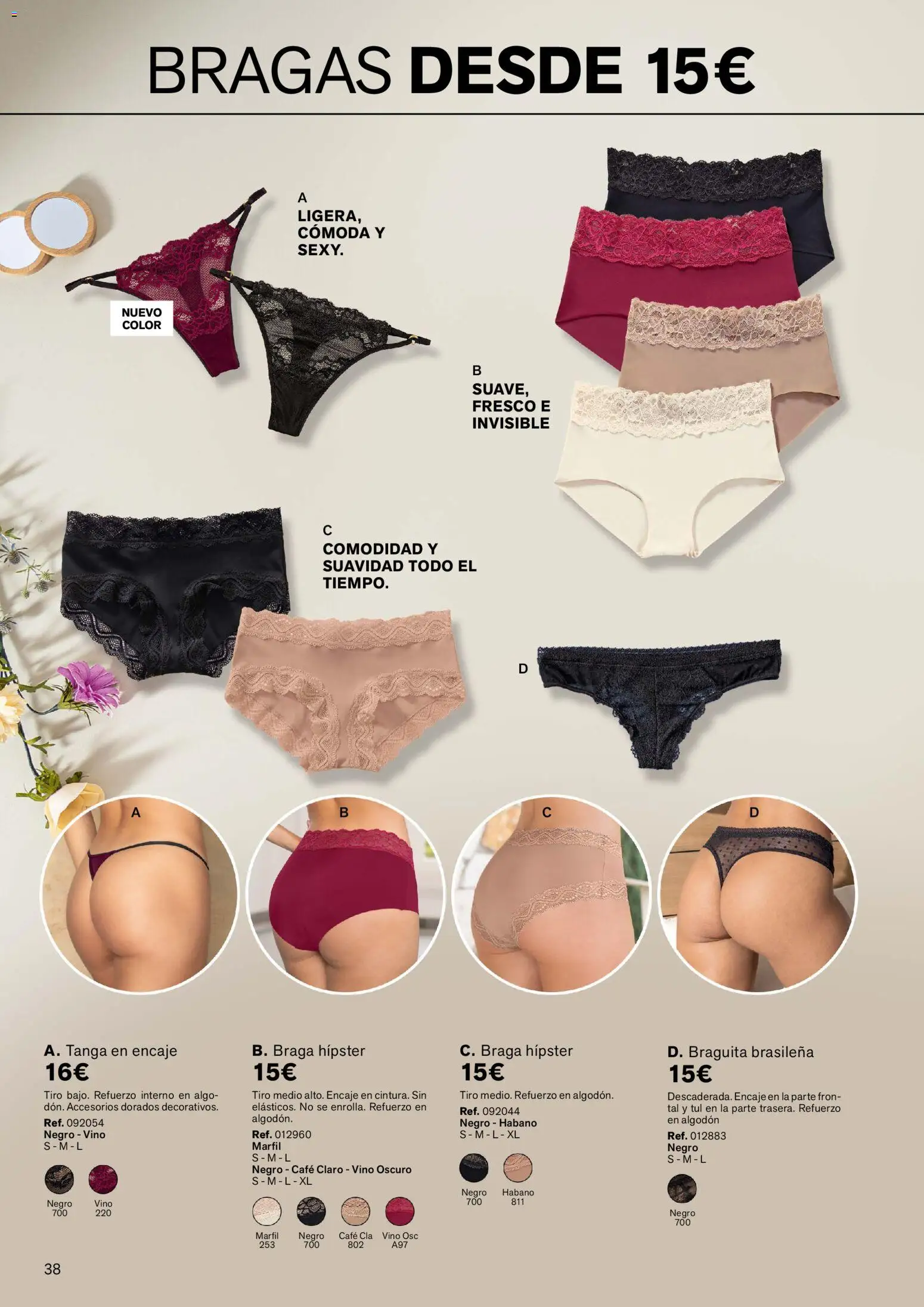 Leonisa folleto │ válido desde el 01.03.2026 | Página: 40 | Productos: Bragas, Café, Vino, Braga