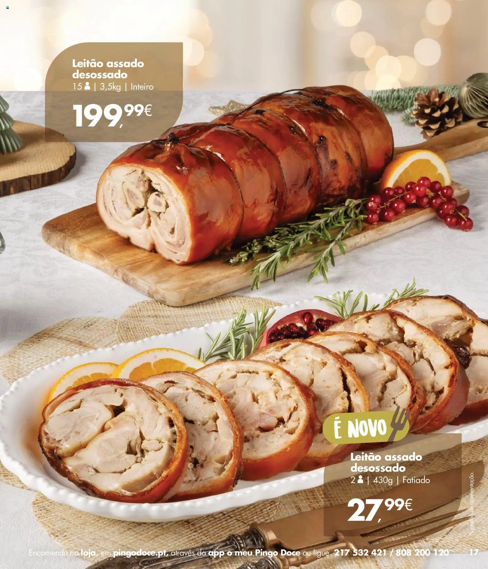 Pingo Doce Encomendas de Natal  │ válido de 19.11.2025 | Página: 17