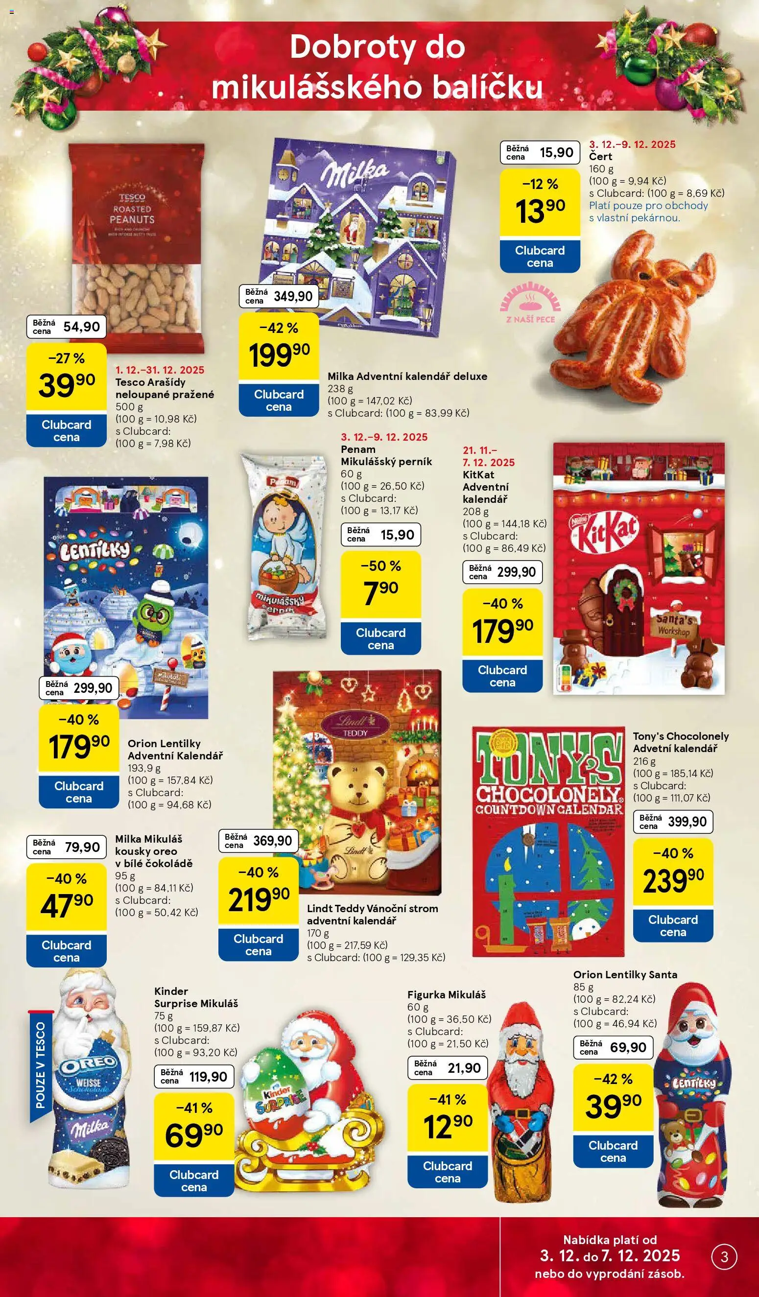 Tesco leták - Hypermarket od 03.12.2025 | Strana: 3