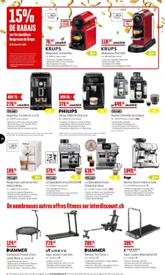 Interdiscount Aktionen FR ab 20.10.2025 gültig | Seite: 14 | Produkte: Krups, Trampoline, Tablette, Philips