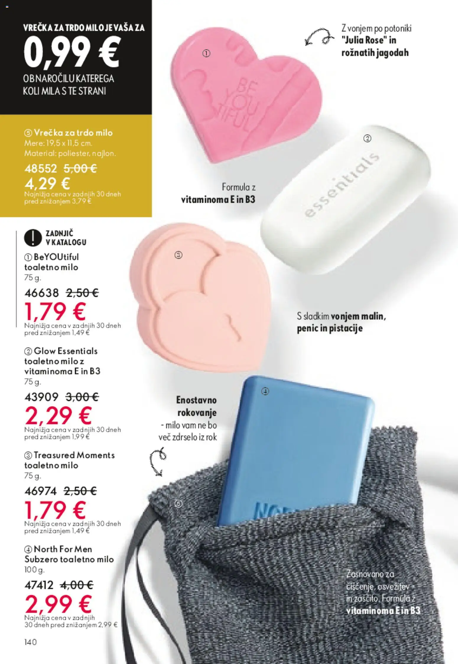 Novi Oriflame katalog ponudbe – veljaven od 01.04.2026 | Stran: 139 | Izdelki: Pistacije, Milo