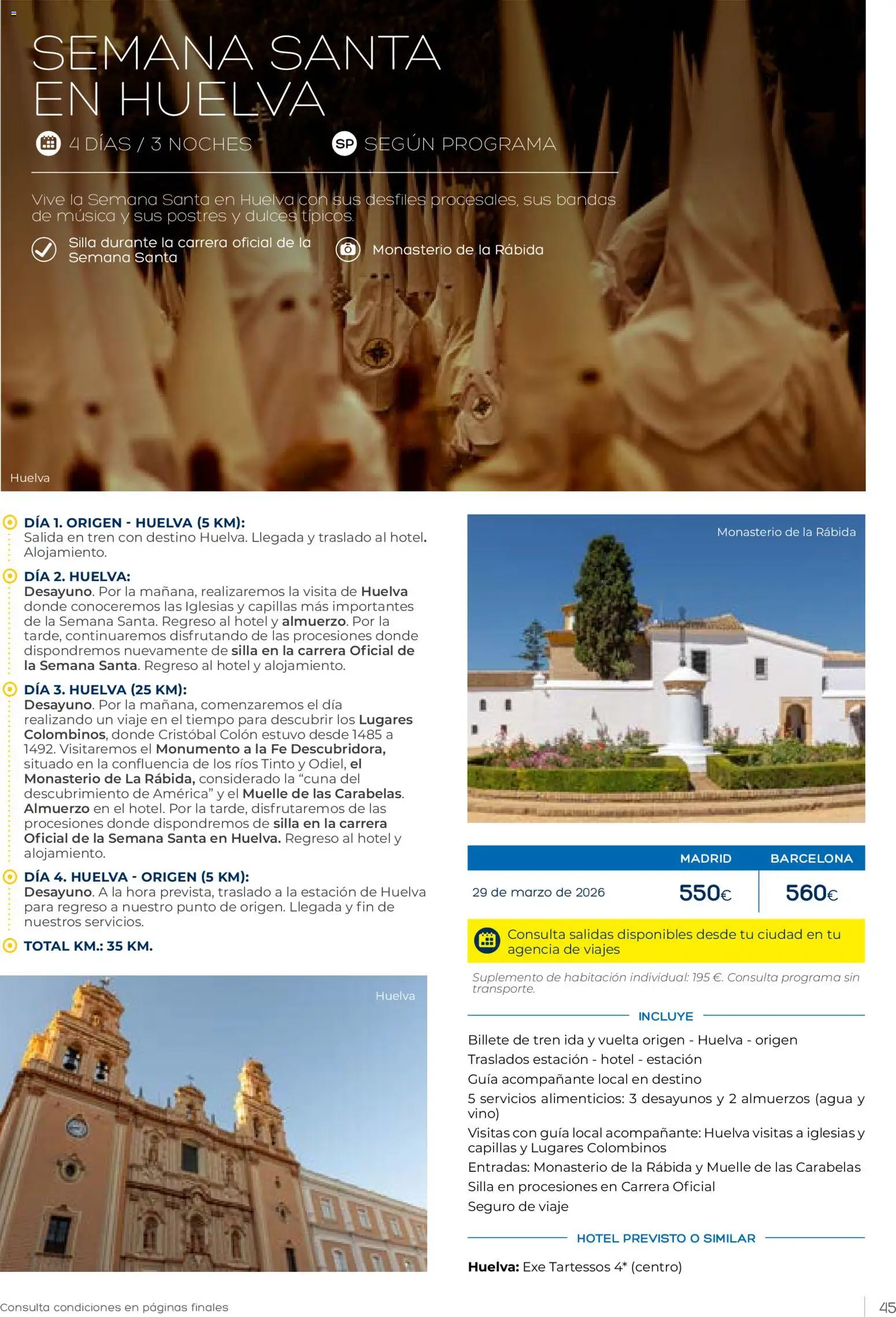 Viajes El Corte Inglés Vacaciones Económicas │ válido desde el 22.10.2025 | Página: 45 | Productos: Vino, Silla, Cuna