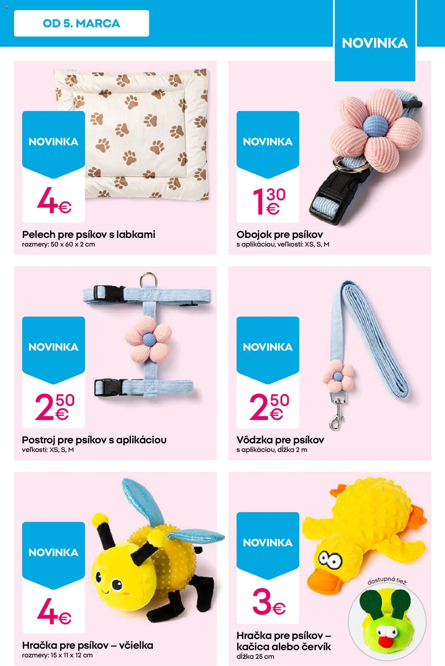 Nové Pepco akcie – leták je platný od 05.03.2026 | Strana: 11 | Produkty: Kačica