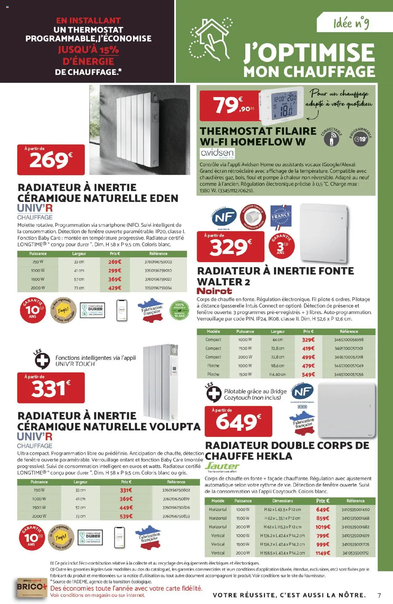  | Page: 7 | Produits: Smartphone, Plinthe, Radiateur