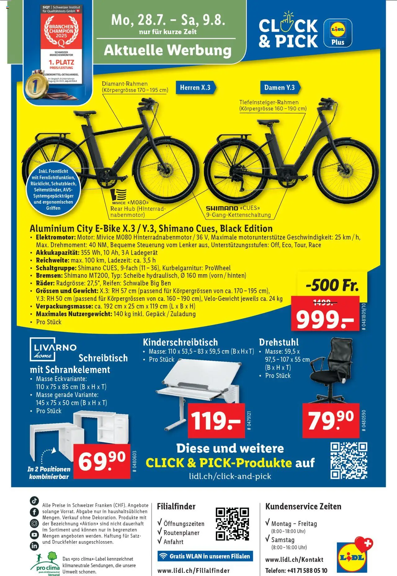 Lidl Aktionen ab 24.07.2025 | Seite: 34 | Produkte: Uhr, Ladegerät, Scheibe, Gewicht