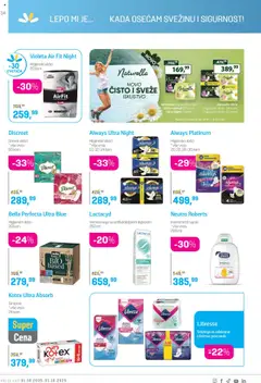 Lilly drogerie katalog - pregled Lilly drogerie kataloga - važi od 01.10.2025 | Strana: 34 | Proizvode: Tečni sapun, Higijenski ulošci, Sapun