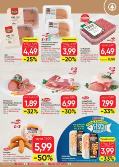 Spar Flugblatt ab 06.11.2025 gültig | Seite: 5 | Produkte: Wurst, Knoblauch, Fisch