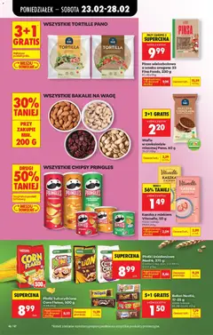 Pogląd oferty "Wszystkie chipsy Pringles, Chipsy Pringles, różne smaki" - ważna od 23.02.2026 | Strona: 54