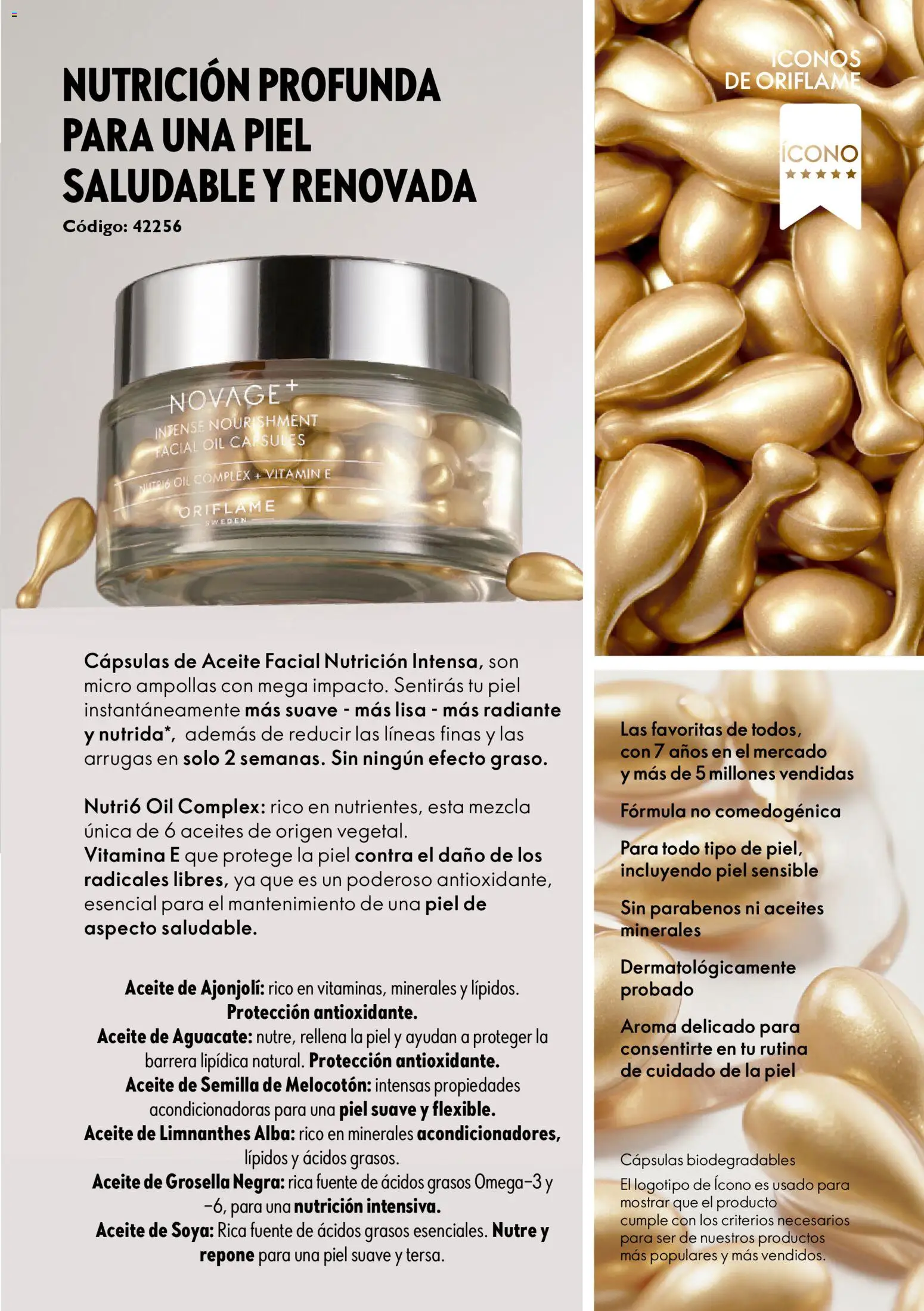 Oriflame - Guía de Producto Novage+ 2025 │ válido desde el 03.11.2025 | Página: 59 | Productos: Κουνουπίδι, Aceite