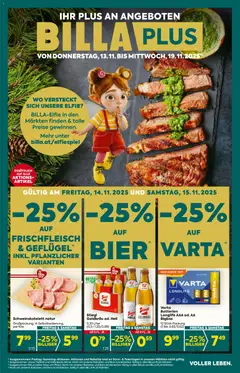 Billa Plus Flugblatt - Salzburg ab 13.11.2025 gültig