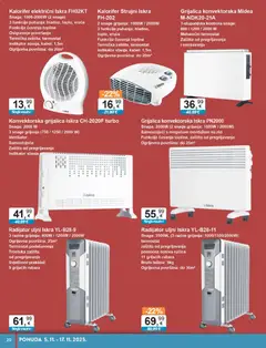 KTC - Katalog tehnike i posuđa - Pregled kataloga iz trgovine KTC, vrijedi od 05.11.2025 | Stranica: 20