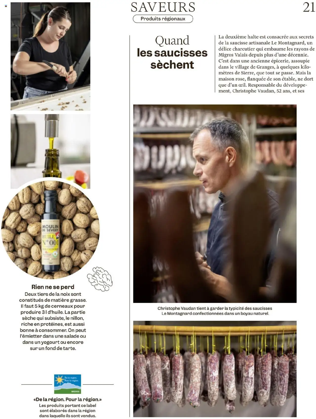 Migros Magazin FR – gültig ab 16.09.2025 | Seite: 21
