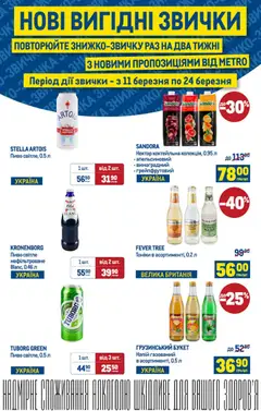 Metro акції дійснийкції з 12.03.2026 | Сторінка: 11