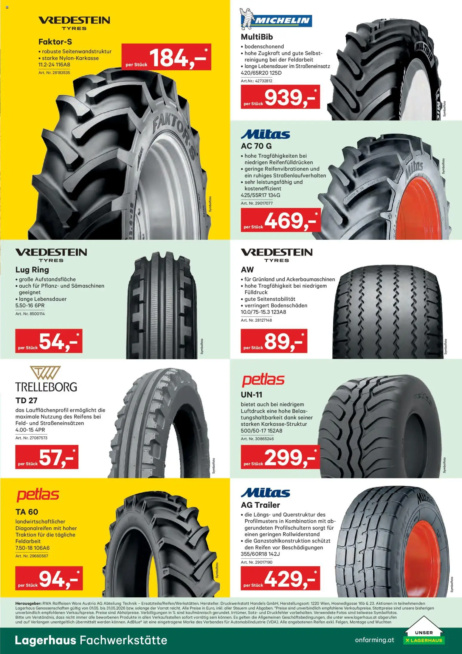 Lagerhaus Unser Land Mai 2025 gültig ab 01.05.2026 | Seite: 52