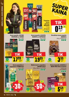 IKI akcijos nuo 08.09.2025 | Puslapis: 46 | Prekių: Pupelės, Kavos pupelės