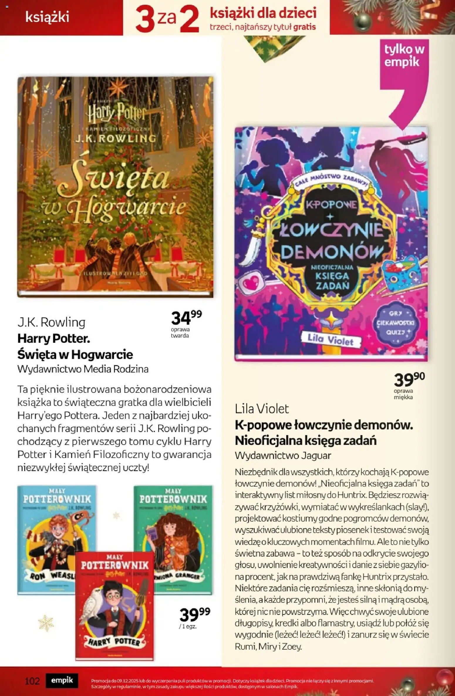 Empik promocje - Tom kultury Książki od 26.11.2025 | Strona: 102 | Produkty: Książki