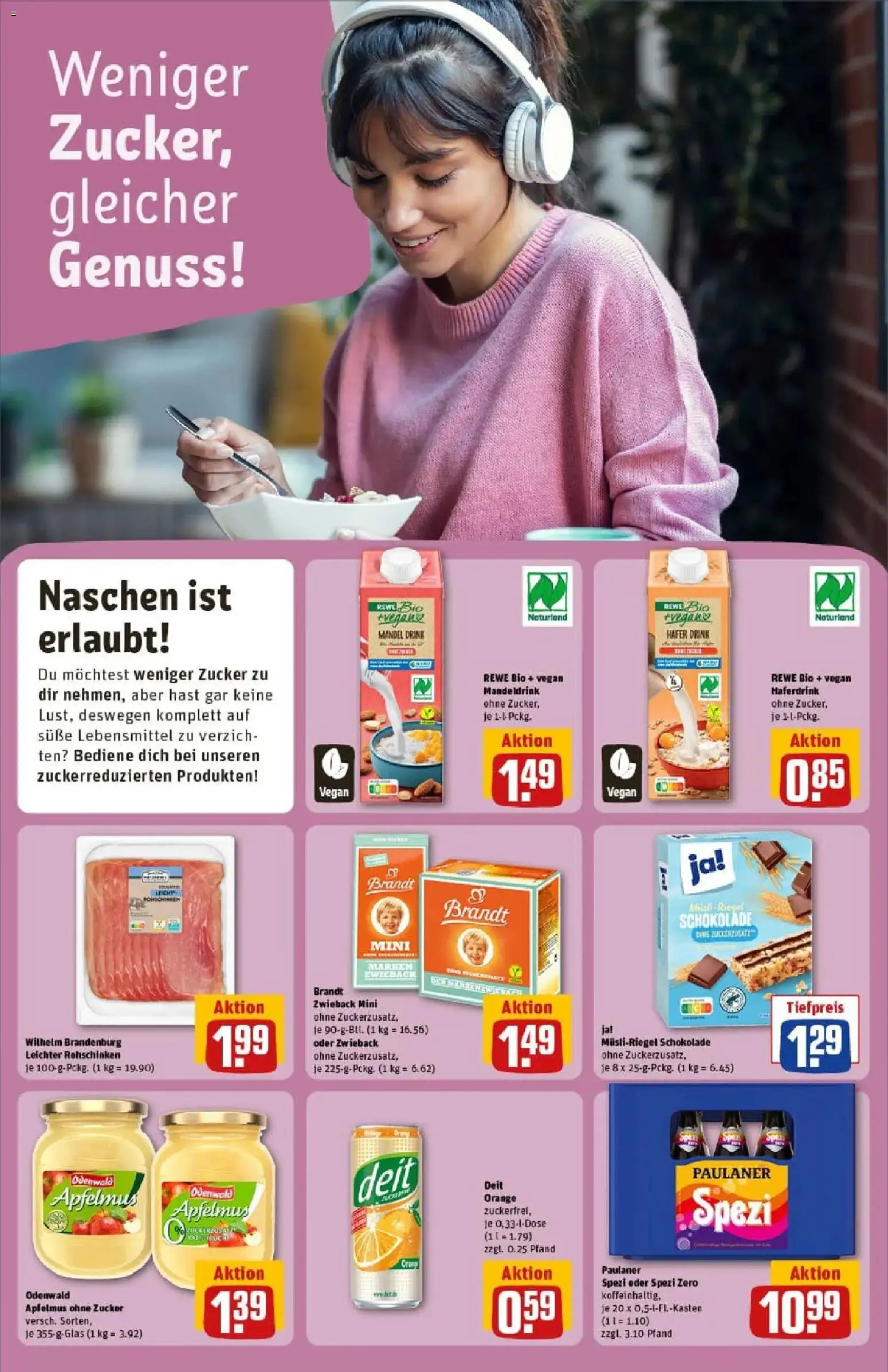 Rewe prospekt Bonn / Beuel	 – gültig ab 11.01.2026 | Seite: 16 | Produkte: Schokolade, Paulaner spezi, Apple, Paulaner