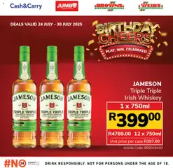 Jumbo Birthday Cheers Specials │ valid from 24.07.2025 | Page: 2 | Products: Case, Whiskey