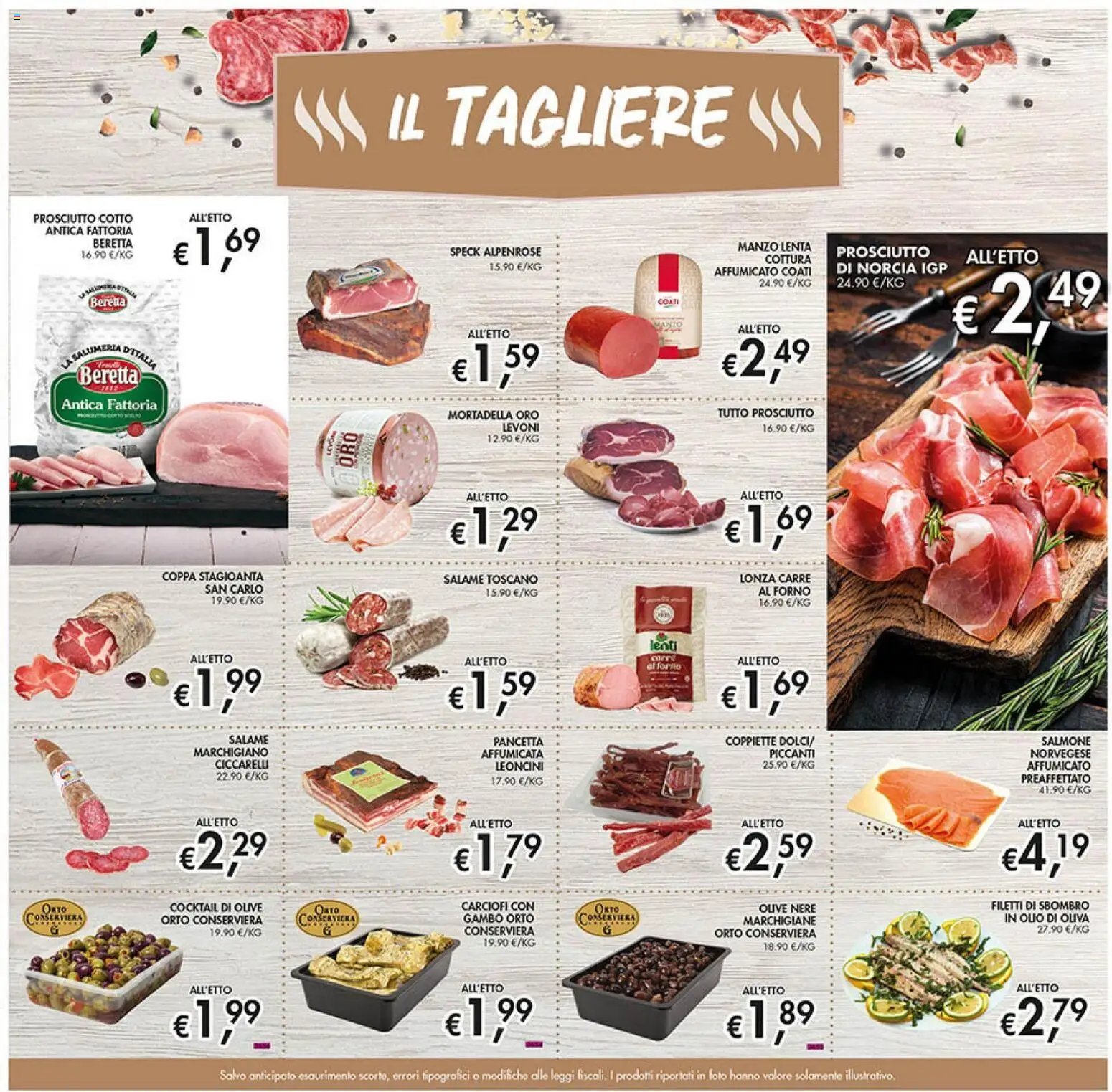 Volantino Coal del 23.04.2026 | Pagina: 11 | Prodotti: Prosciutto Cotto, Manzo, Olive, Mortadella