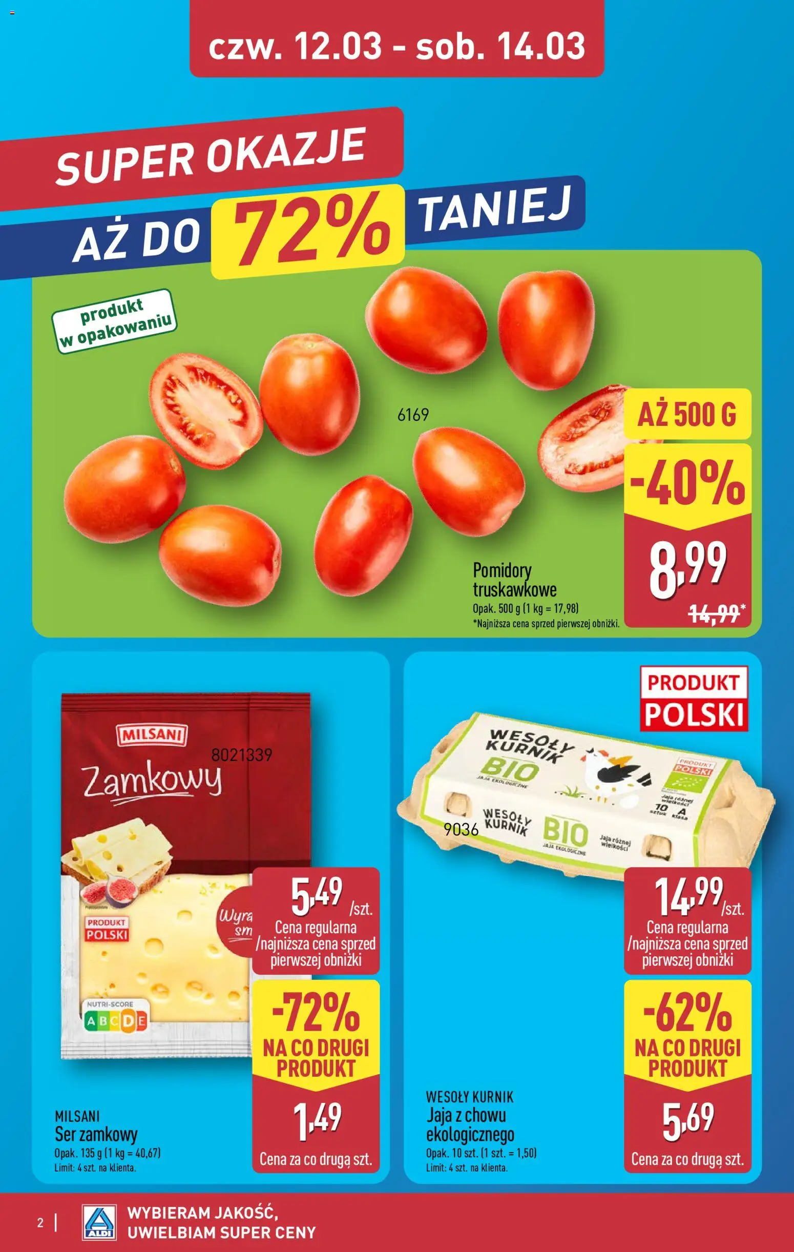 Aldi Polsko leták - Oferta weekendowa od 12.03.2026 | Strana: 2