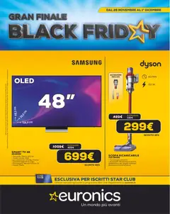 Anteprima del volantino Euronics - Black Friday valido a partire dal 26.11.2025