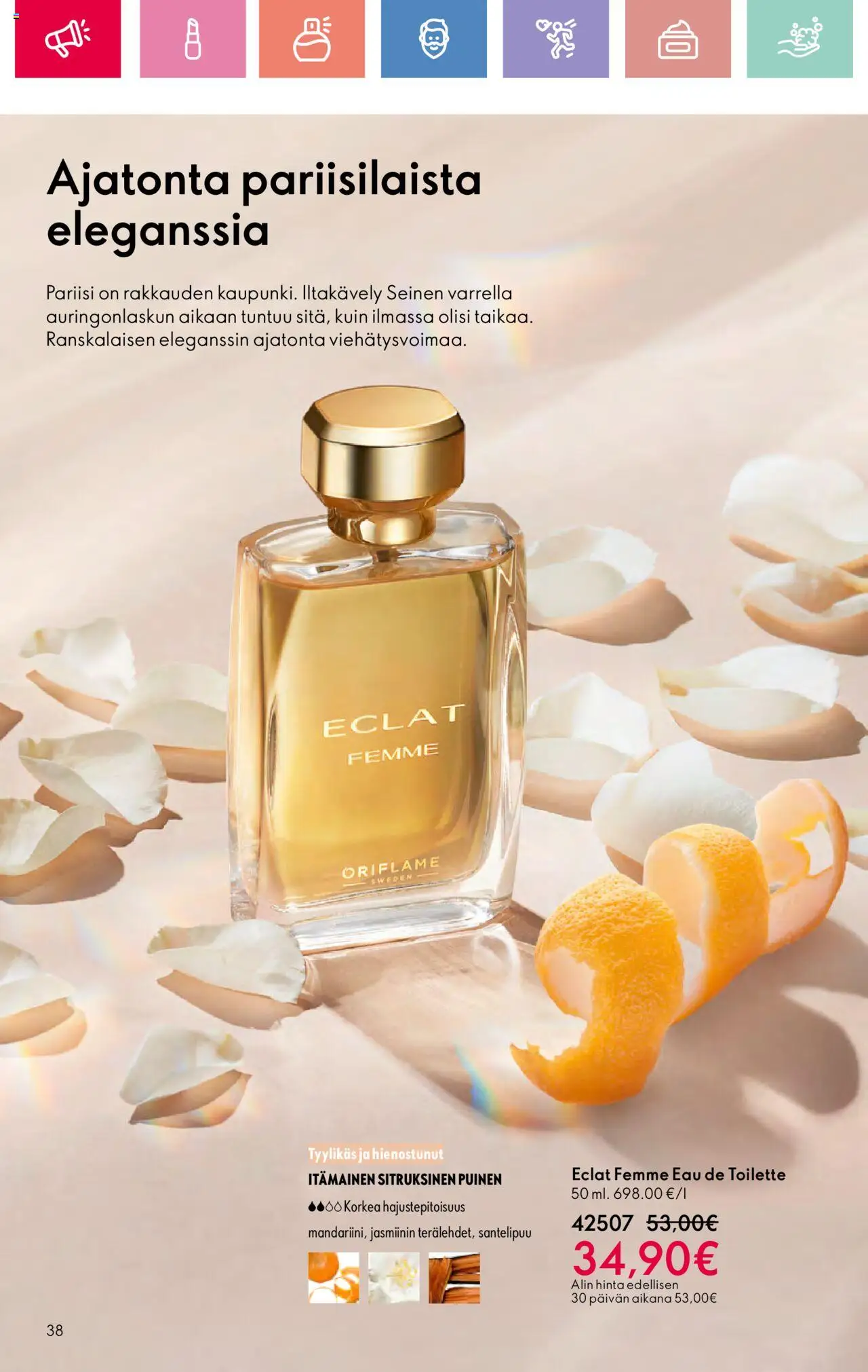  | Sivu: 38 | Tuotteet: Eau de toilette