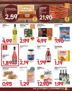 Anteprima del volantino Volantino HarDis	 valido a partire dal 30.10.2025 | Pagina: 3 | Prodotti: Pollo, Ketchup, Gamberoni, Limoncello