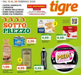 Anteprima del volantino Tigre Roma catalogo valido a partire dal 12.02.2026