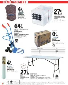  | Page: 8 | Produits: Rouleau, Table, Table pliante, Cadre