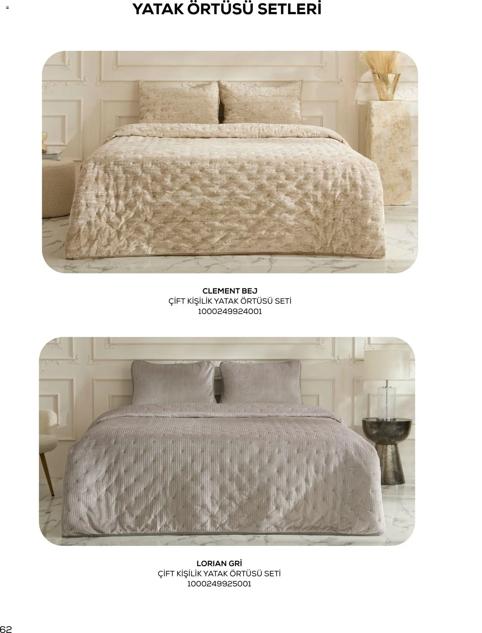 Karaca Home Katalog - 01.03.2026 tarihinden itibaren geçerlidir | Sayfa: 62