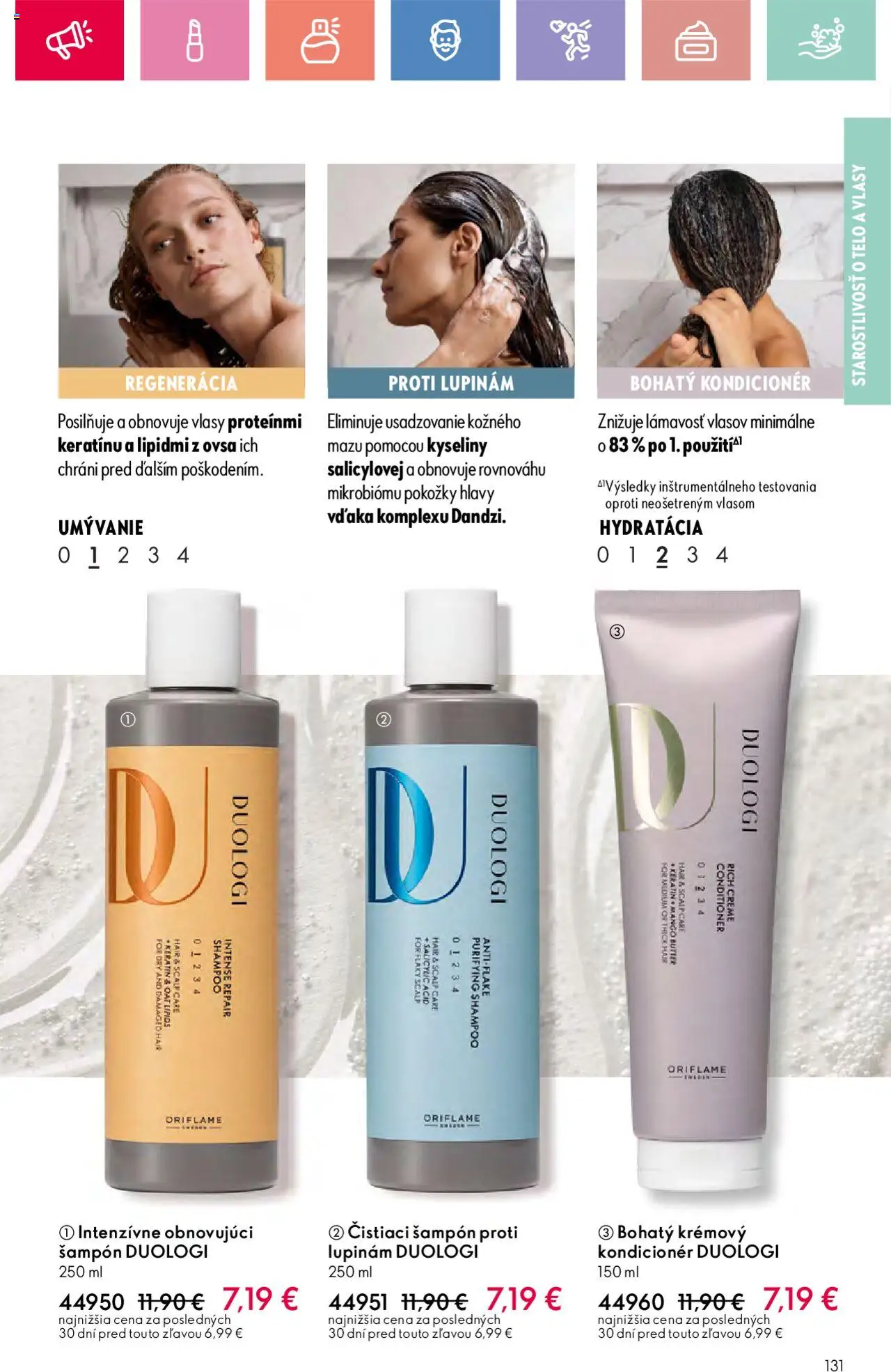 Katalóg Oriflame 10 2025 │ platný od 06.07.2025 | Strana: 131 | Produkty: Šampón, Kondicionér, Mango