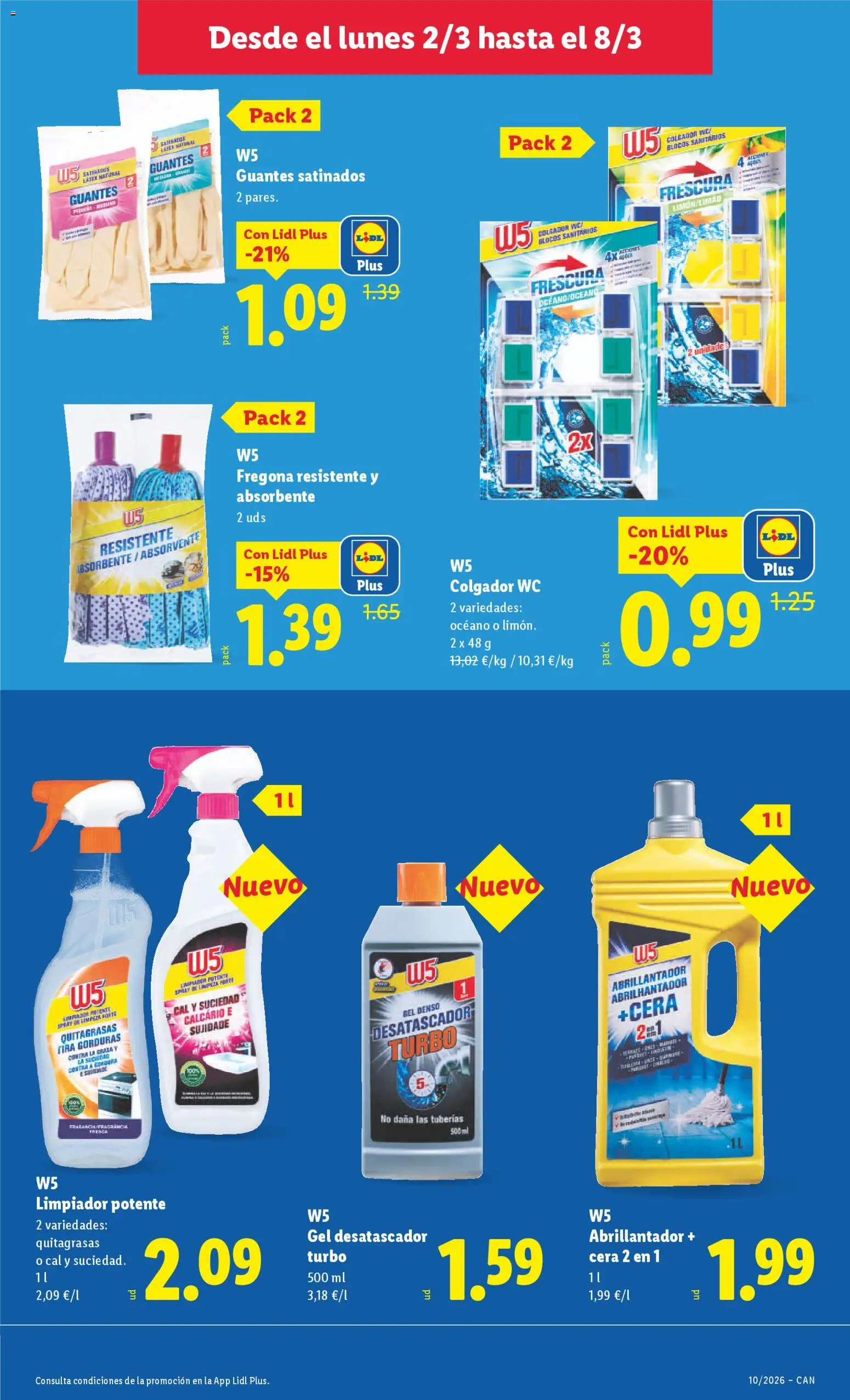 Lidl folleto │ válido desde el 02.03.2026 | Página: 29 | Productos: Guantes