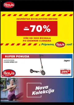 Katalog Hervis - Pregled kataloga iz trgovine Hervis, vrijedi od 03.10.2025