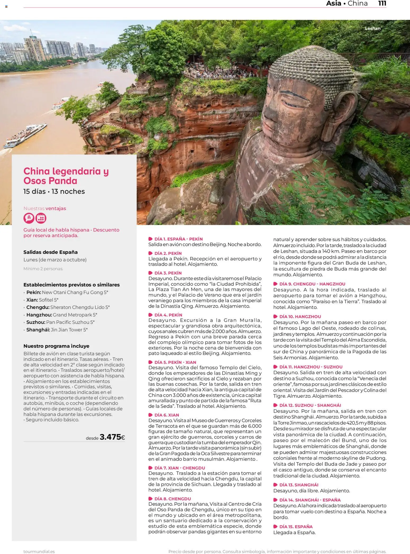 Viajes El Corte Inglés Asia y Oceanía │ válido desde el 01.01.2026 | Página: 111 | Productos: Pan