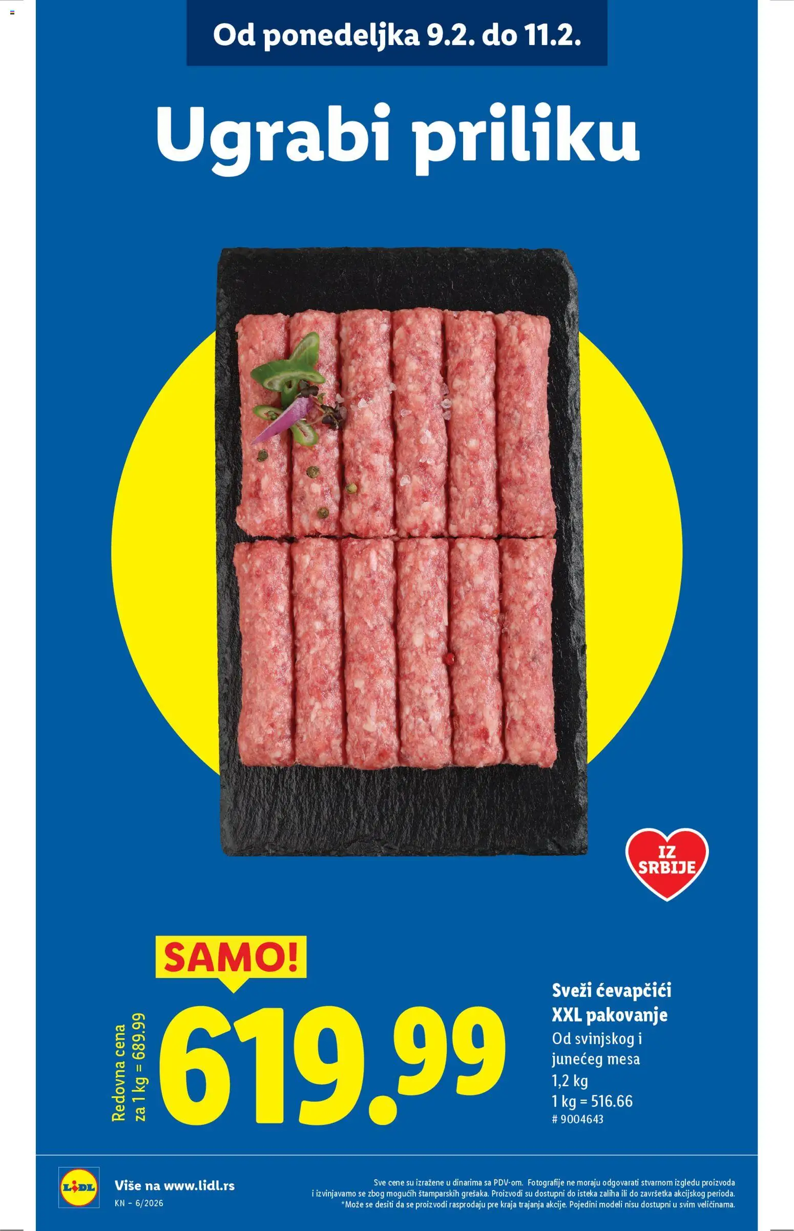 Lidl katalog - važi od 05.02.2026 | Strana: 10 | Proizvode: Pakovanje