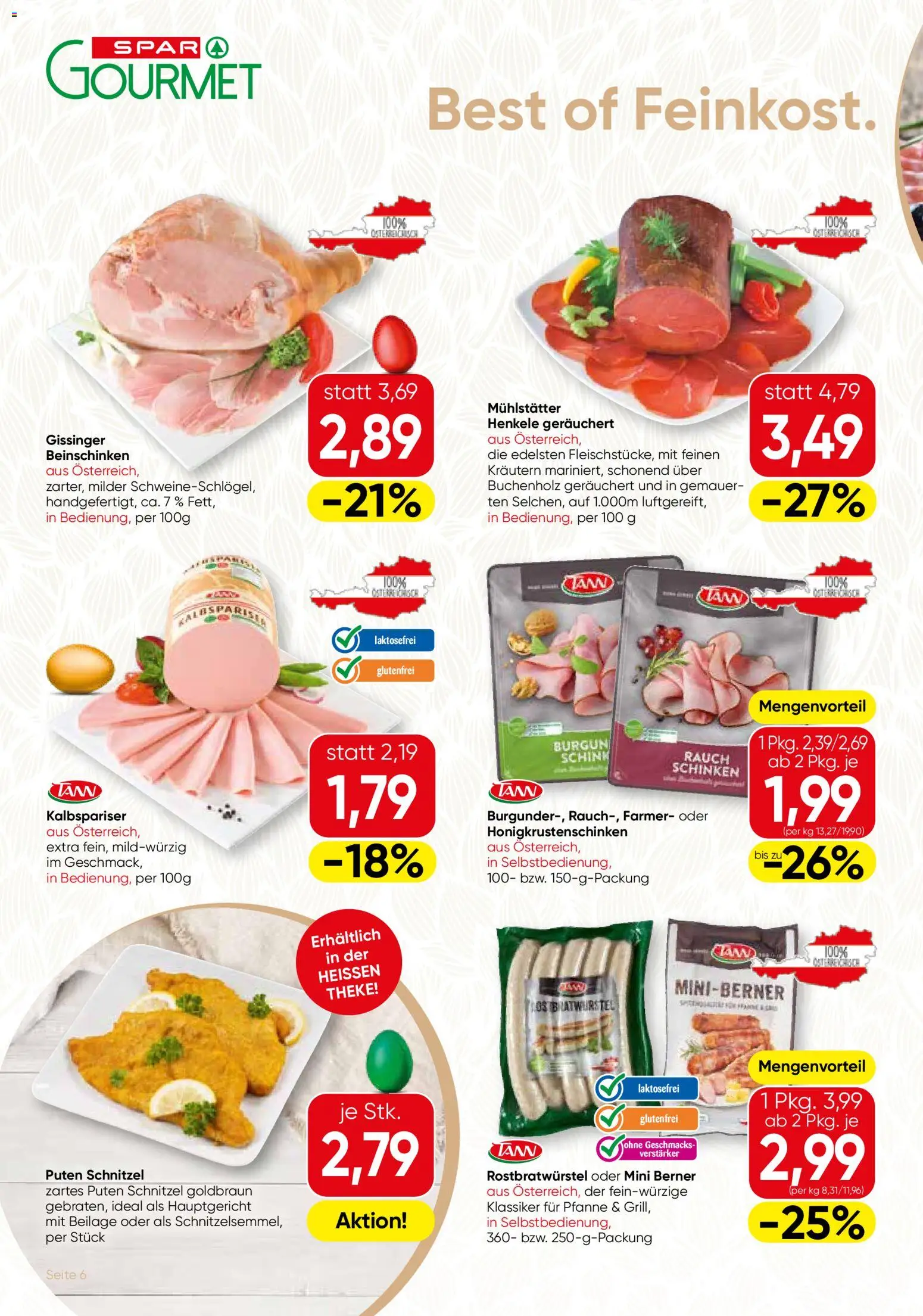 SPAR Gourmet Flugblatt gültig ab 12.03.2026 | Seite: 6