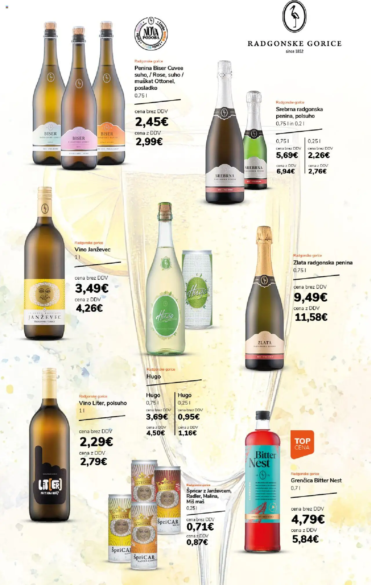 Ahac katalog │ velja od 01.07.2025 | Stran: 10 | Izdelki: Penina, Vino