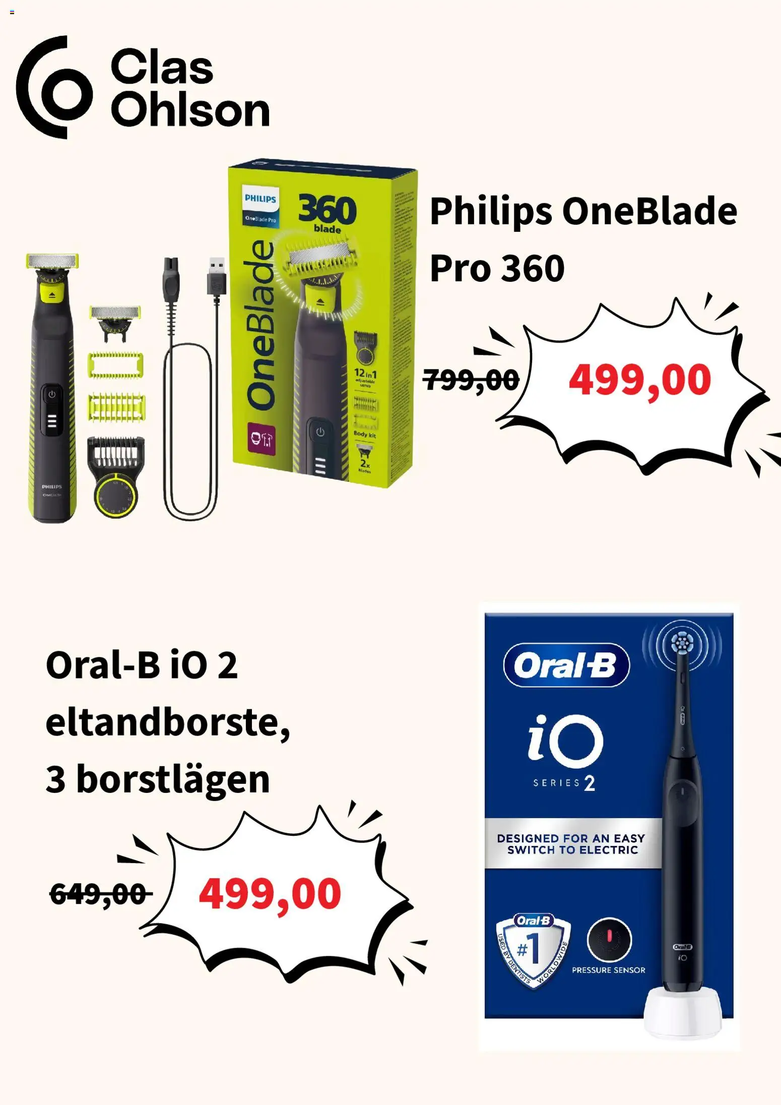 Clas Ohlson reklamblad aktuell från 09.11.2025 | Sida: 2