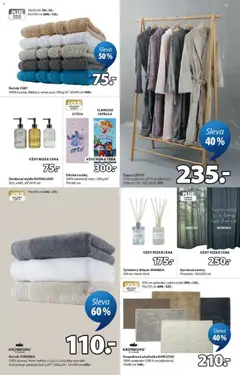 Náhled letáku JYSK leták od 15.04.2026 | Strana: 15 | Produkty: Ručník, Župan, Dávkovač, Závěsy